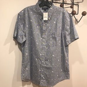 J Crew Flex Men’s Button Down Shirt - NWT - Large